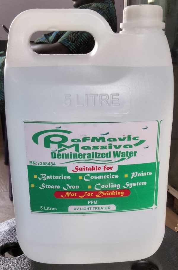 Distilled water