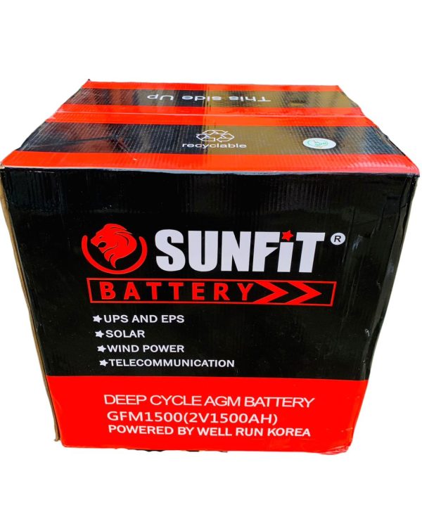 Sunfit 1500Ah AGM Battery